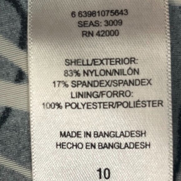 Islander Tropical Halter Tankini Top Copper Metallic Sheen 10 - Picture 5 of 9